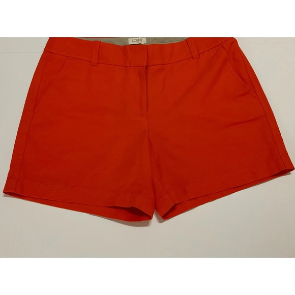 J Crew Burnt Orange Shorts. Size 4 - Picture 2 of 10